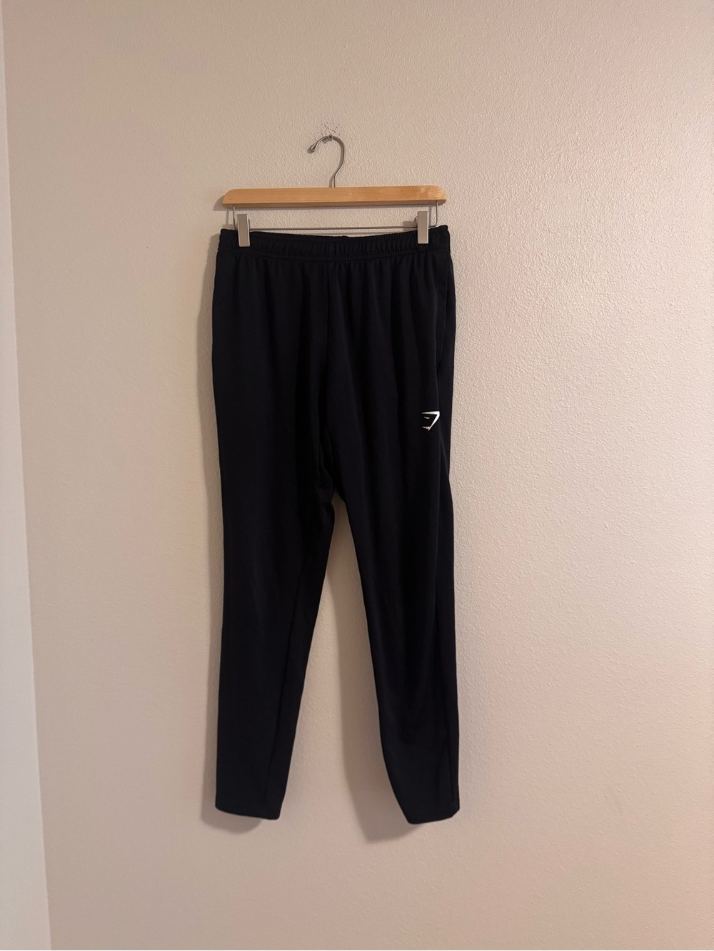 Gymshark Black Jogger Pants with Logo